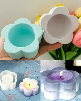 قالب جاشمعی طرح گل